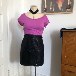 J CREW Sequined Miniskirt - Like New! Sz 6
